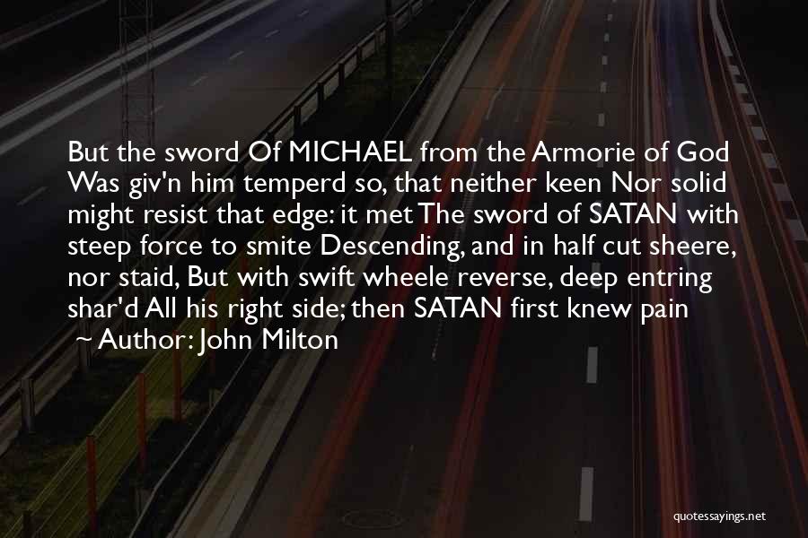 Smite Quotes By John Milton