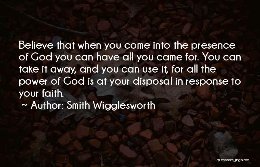 Smith Wigglesworth Quotes 590872
