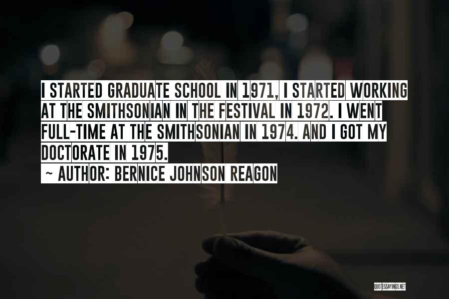 Smithsonian Quotes By Bernice Johnson Reagon