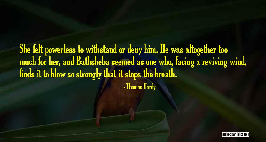 Smitten Love Quotes By Thomas Hardy