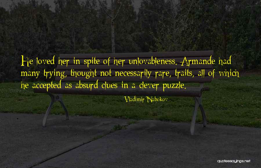 Smitten Love Quotes By Vladimir Nabokov