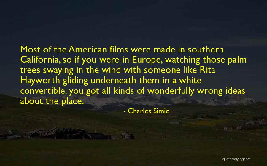 Smje Taj Na Mljetu Quotes By Charles Simic Smje Taj Na Mljetu Quotes By Charles Simic