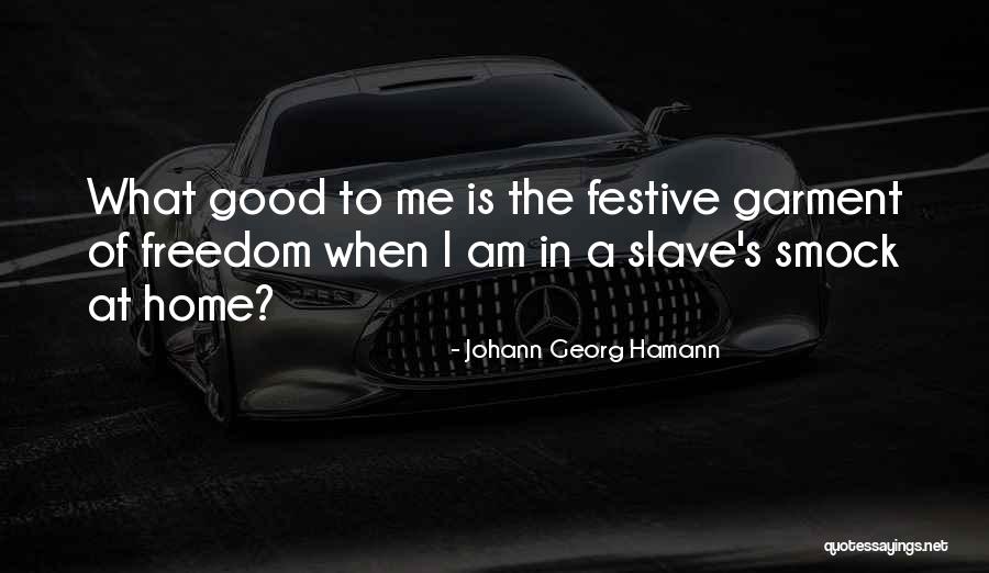 Smock Quotes By Johann Georg Hamann Smock Quotes By Johann Georg Hamann