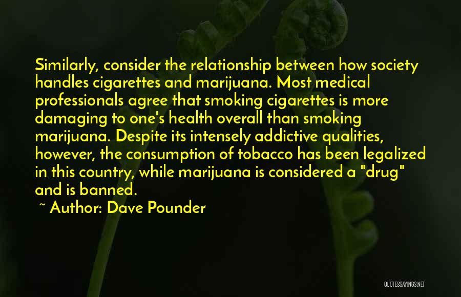 Smoking Banned Quotes By Dave Pounder