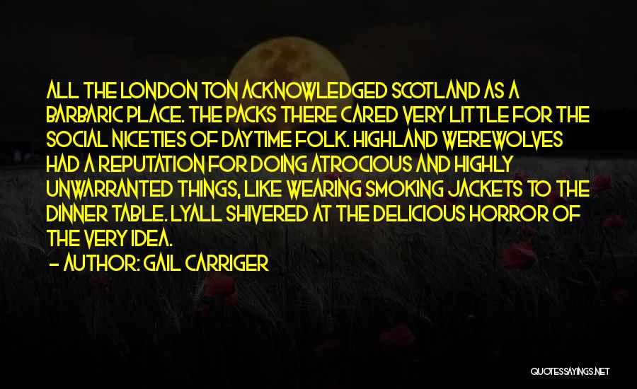 Smoking Quotes By Gail Carriger