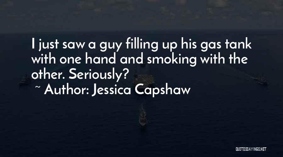 Smoking Quotes By Jessica Capshaw