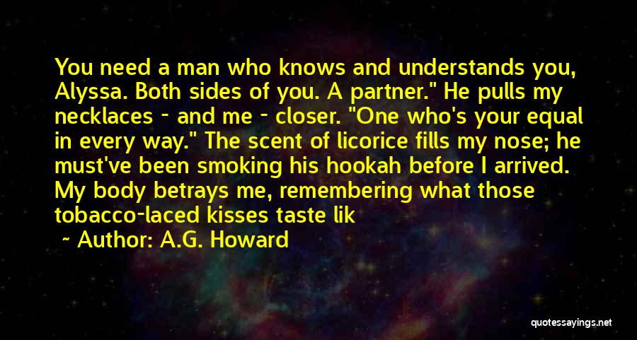 Smoking Tobacco Quotes By A.G. Howard