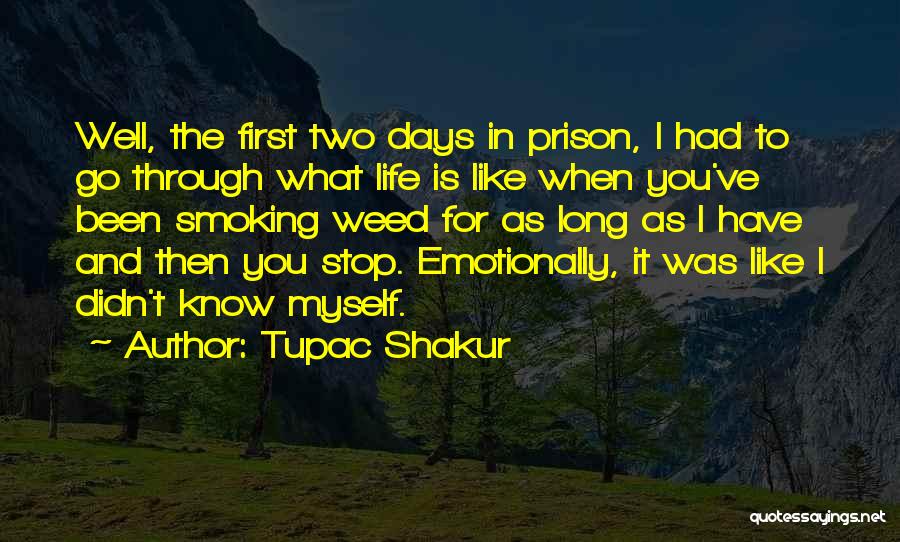 Smoking Weed Quotes By Tupac Shakur