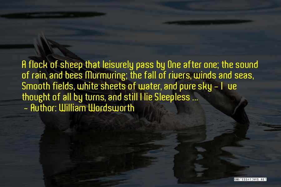 Smooth Water Quotes By William Wordsworth
