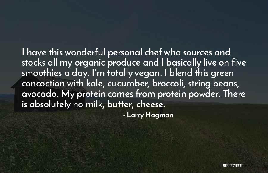 Smoothies With Avocado Quotes By Larry Hagman Smoothies With Avocado Quotes By Larry Hagman