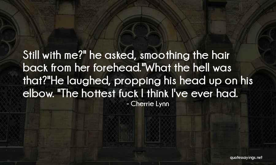 Smoothing Hair Quotes By Cherrie Lynn Smoothing Hair Quotes By Cherrie Lynn