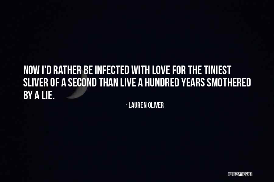Smothered Love Quotes By Lauren Oliver Smothered Love Quotes By Lauren Oliver