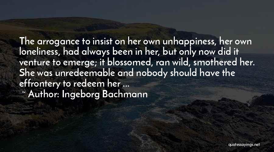 Smothered Quotes By Ingeborg Bachmann