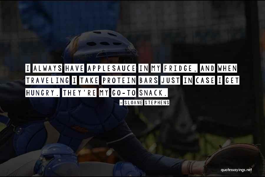 Snack Bars Quotes By Sloane Stephens Snack Bars Quotes By Sloane Stephens