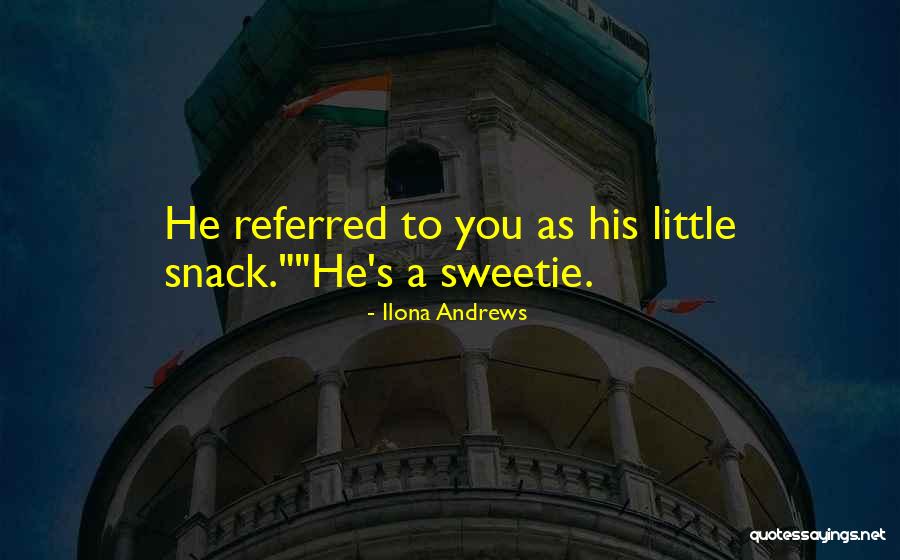 Snack Off Quotes By Ilona Andrews