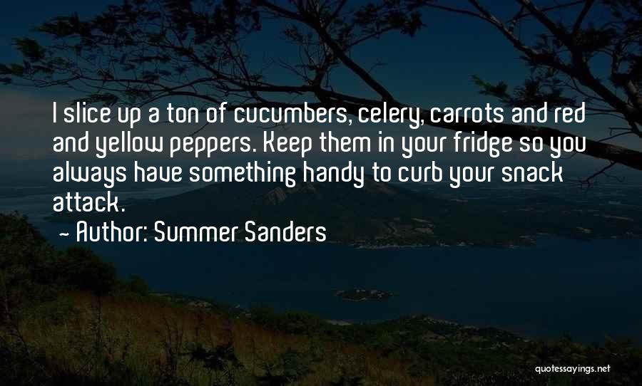 Snack Off Quotes By Summer Sanders