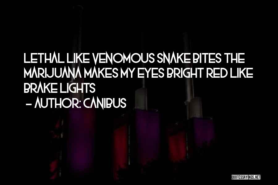 Snake Eyes Quotes By Canibus