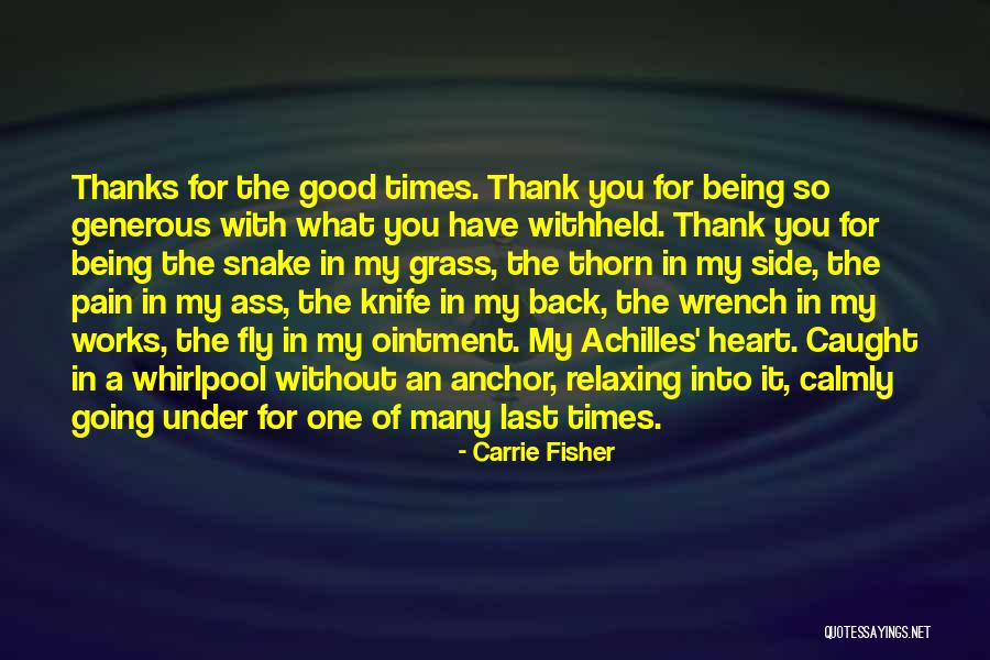 Snake In The Grass Quotes By Carrie Fisher Snake In The Grass Quotes By Carrie Fisher