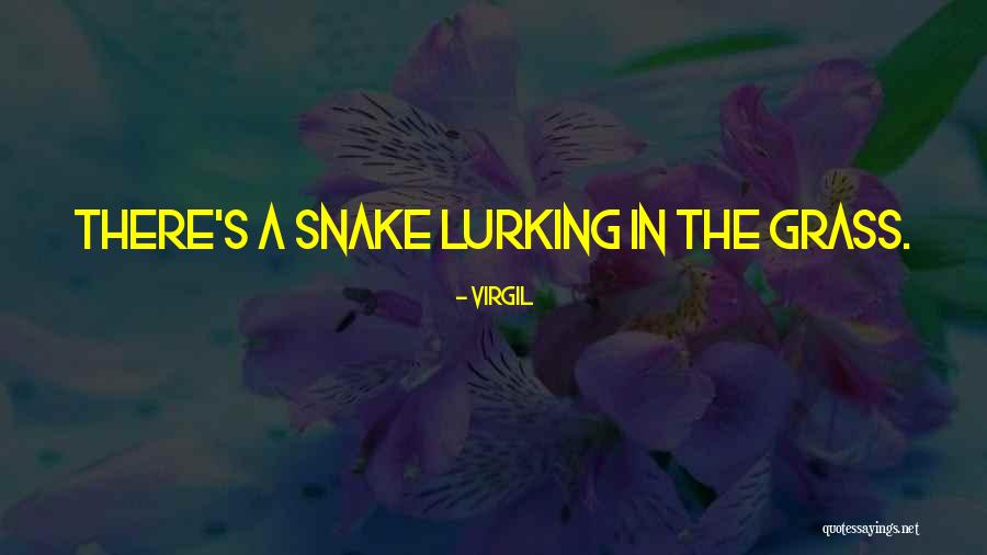 Snake In The Grass Quotes By Virgil Snake In The Grass Quotes By Virgil