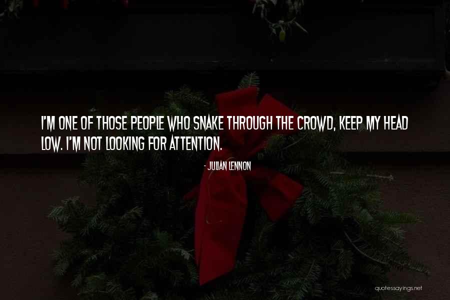 Snake People Quotes By Julian Lennon Snake People Quotes By Julian Lennon