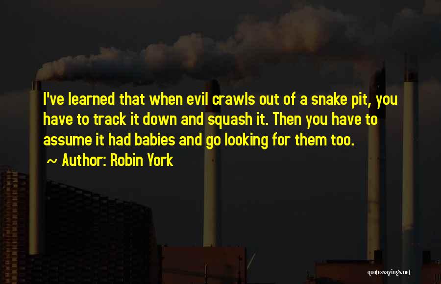 Snake Pit Quotes By Robin York