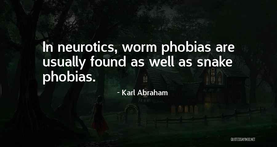 Snake Quotes By Karl Abraham