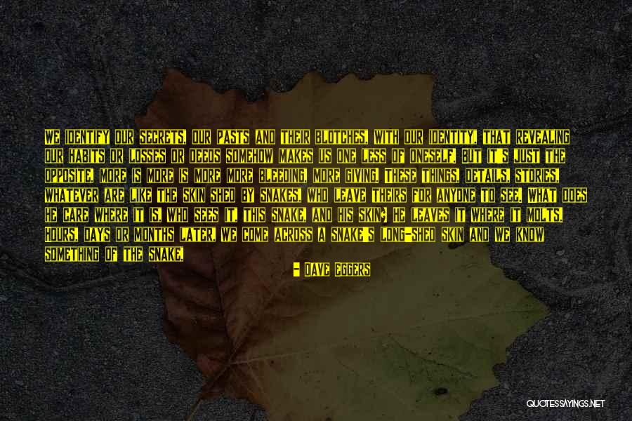 Snake Shed Skin Quotes By Dave Eggers Snake Shed Skin Quotes By Dave Eggers