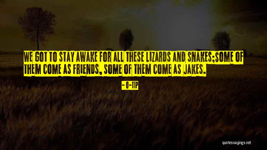 Snakes And Friends Quotes By Q-Tip Snakes And Friends Quotes By Q-Tip