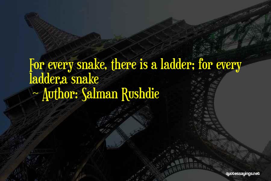 Snakes And Ladders Quotes By Salman Rushdie