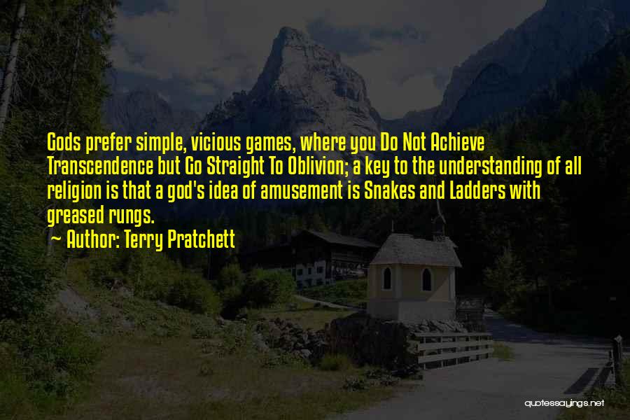 Snakes And Ladders Quotes By Terry Pratchett