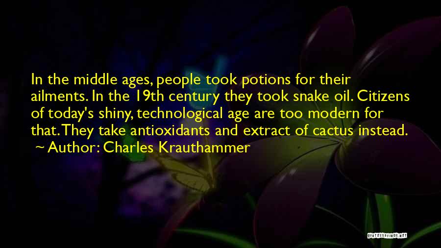 Snakes Quotes By Charles Krauthammer