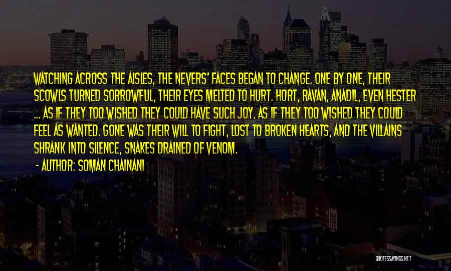 Snakes Venom Quotes By Soman Chainani