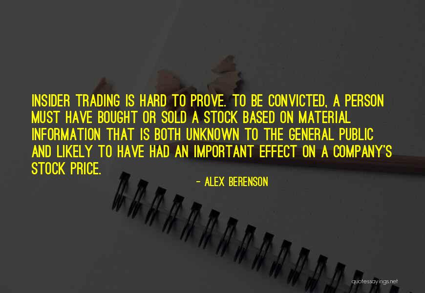 Snanmp1420 Quotes By Alex Berenson Snanmp1420 Quotes By Alex Berenson