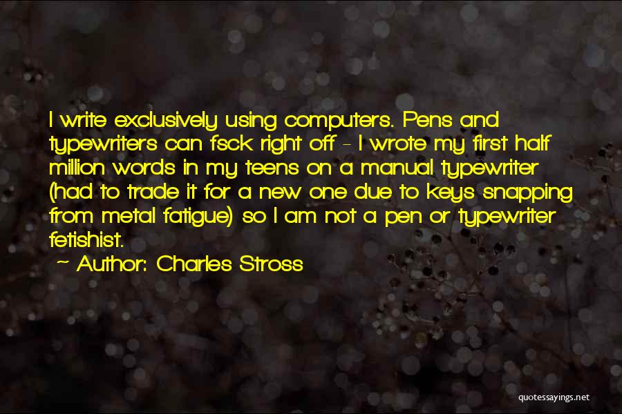 Snapping Quotes By Charles Stross