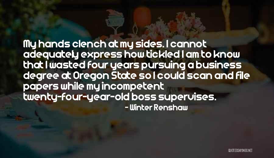Snapshooters Quotes By Winter Renshaw
