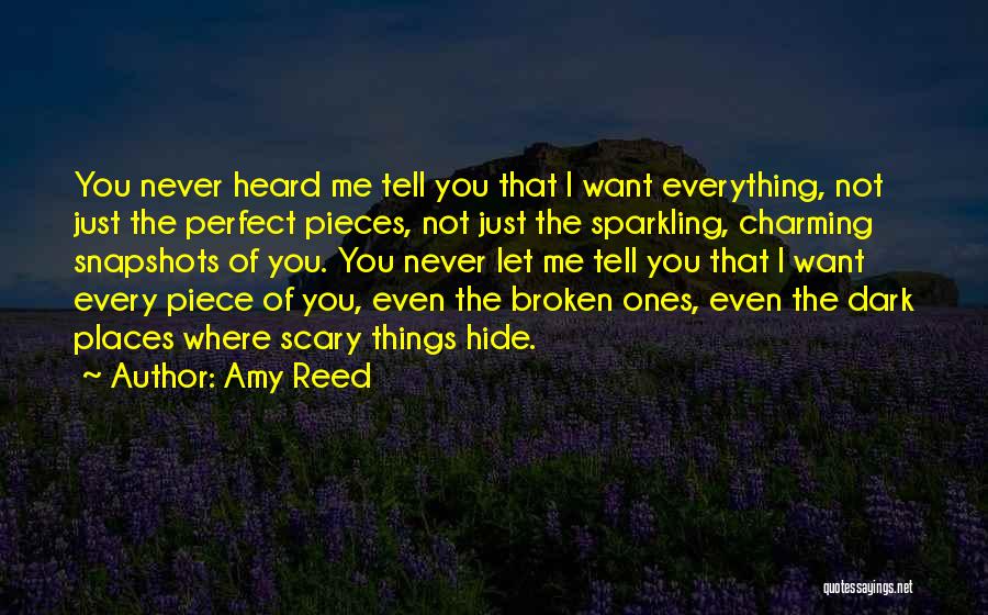 Snapshots Quotes By Amy Reed