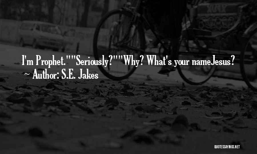 Snarky Quotes By S.E. Jakes