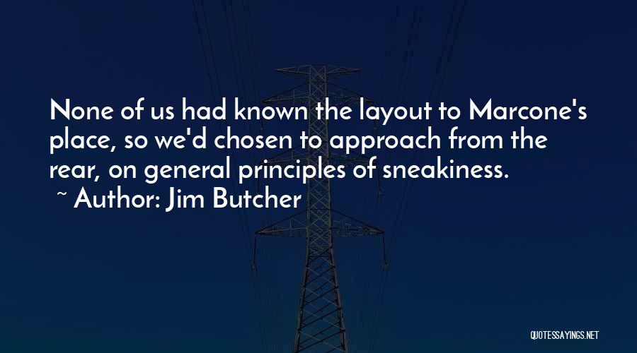 Sneakiness Quotes By Jim Butcher
