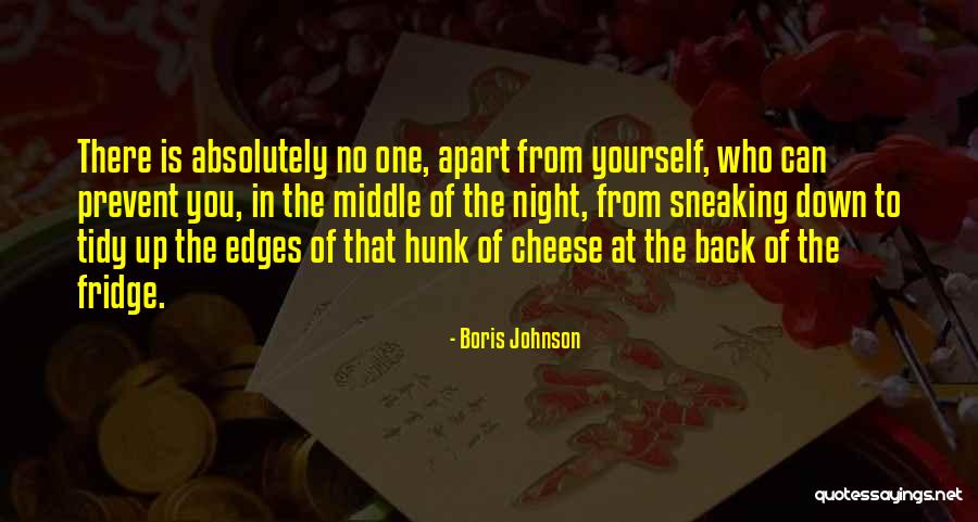 Sneaking Out At Night Quotes By Boris Johnson