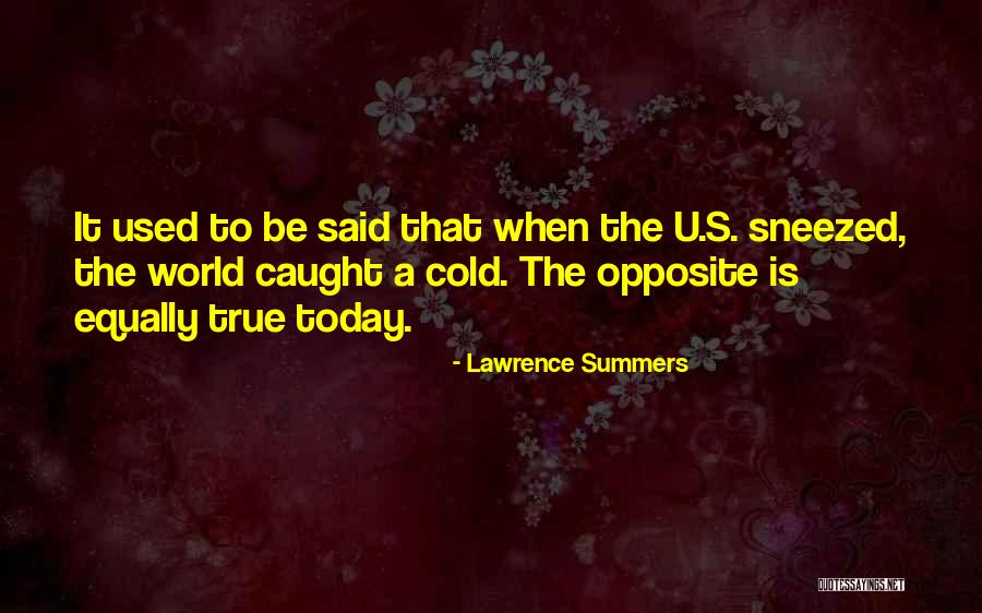 Sneezed Quotes By Lawrence Summers Sneezed Quotes By Lawrence Summers