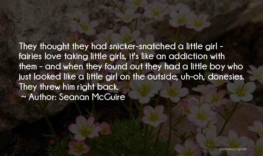 Snicker Quotes By Seanan McGuire