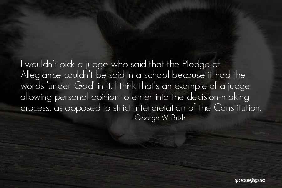 Snippets Mini Quotes By George W. Bush Snippets Mini Quotes By George W. Bush