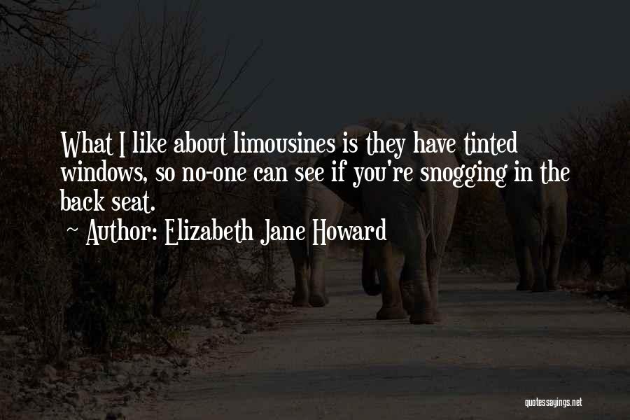 Snogging Quotes By Elizabeth Jane Howard