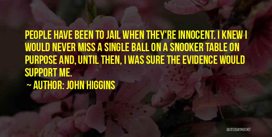 Snooker Quotes By John Higgins