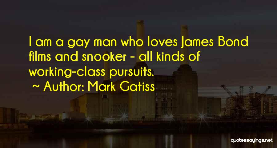 Snooker Quotes By Mark Gatiss