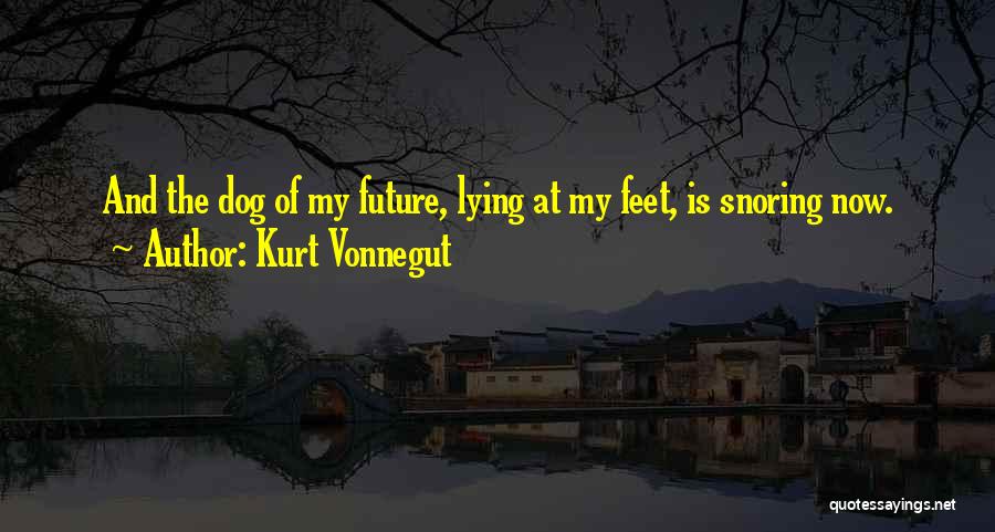 Snoring Quotes By Kurt Vonnegut