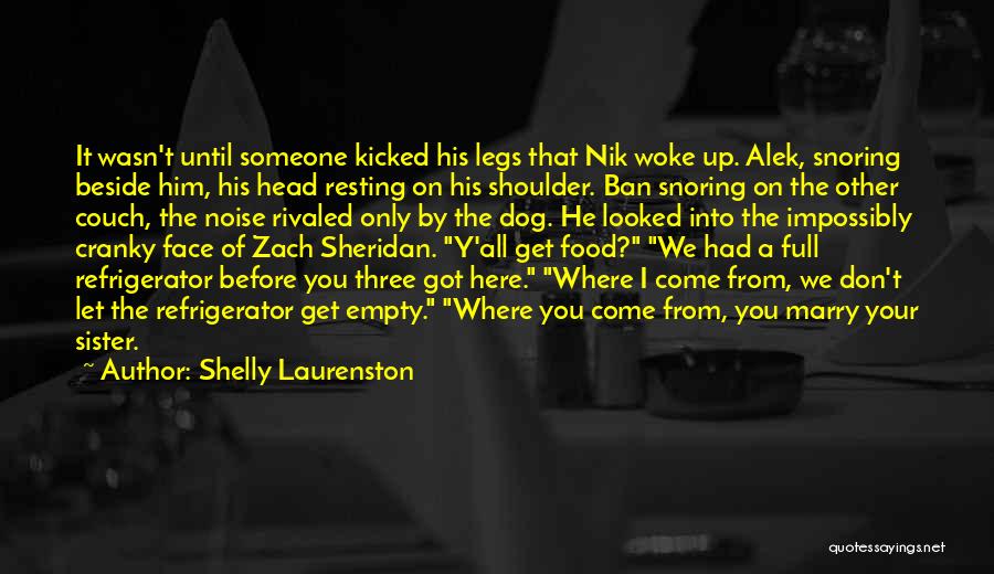 Snoring Quotes By Shelly Laurenston