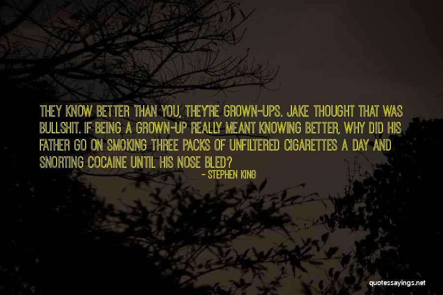 Snorting Cocaine Quotes By Stephen King Snorting Cocaine Quotes By Stephen King
