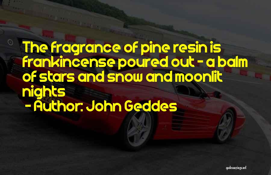 Snow And Christmas Quotes By John Geddes