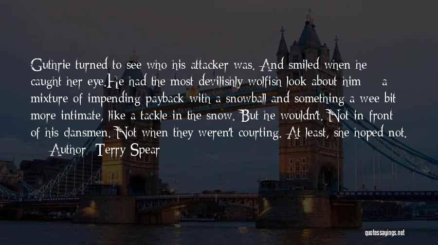 Snow And Christmas Quotes By Terry Spear